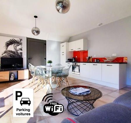 Apartamento Le Nid Discret avec Balcon et parking privé gratuit Sarlat Exterior foto